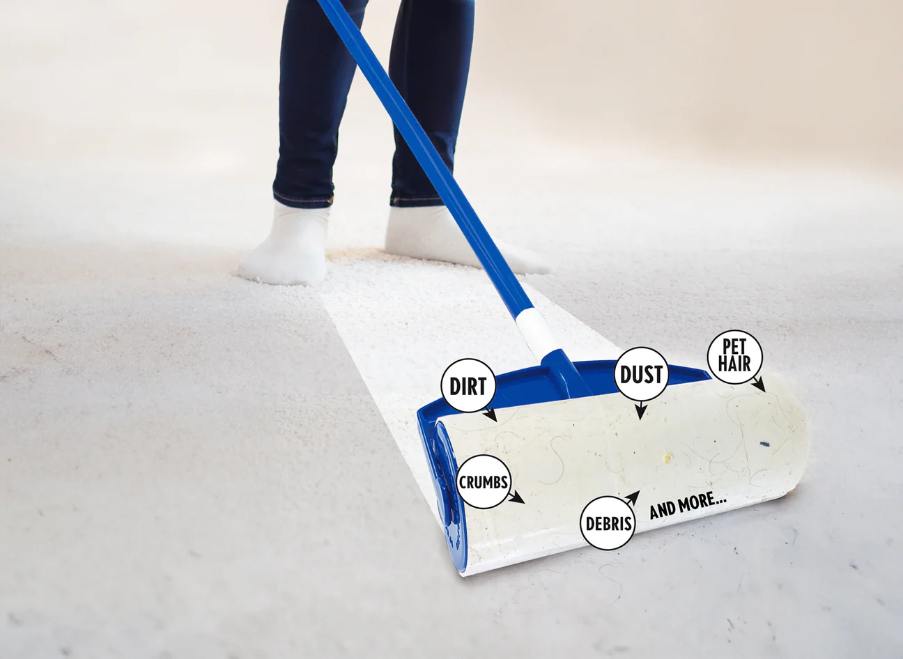 Halten Sie sich an Clean: Überraschende Hacks mit dem Master Clean Sticky Mopp!