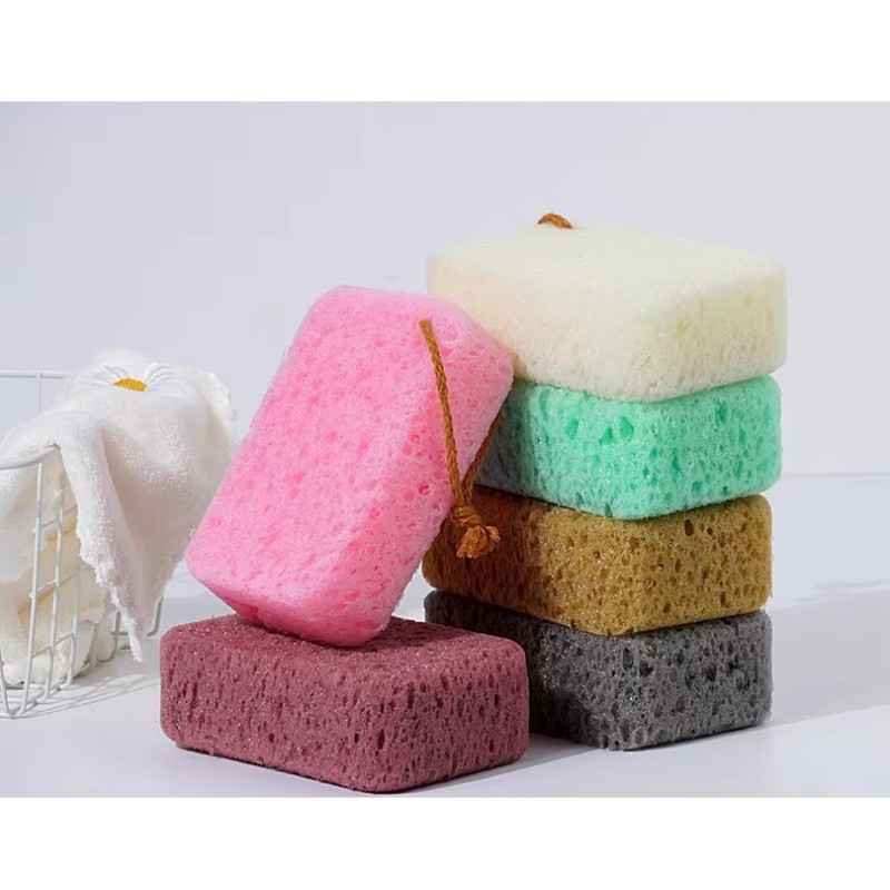 Bunte Waben -Waben -Seetang -Duschschwamm