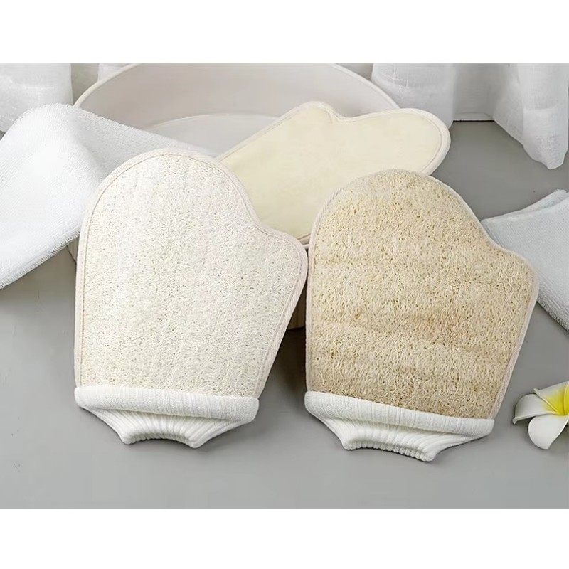 Loofah Badhandschuhe Reinigungsgericht Waschenschwamm