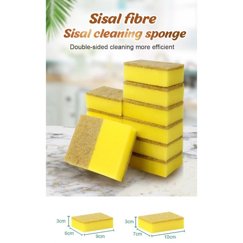 Sisalfaser-Zellulose-Pad für die Haushaltsreinigung